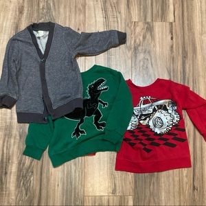Boys 3T sweater lot